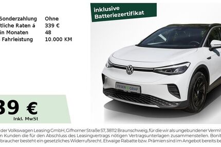 VW ID.4 55.650 km 23.640 &euro; Herzogenaurach 91074
