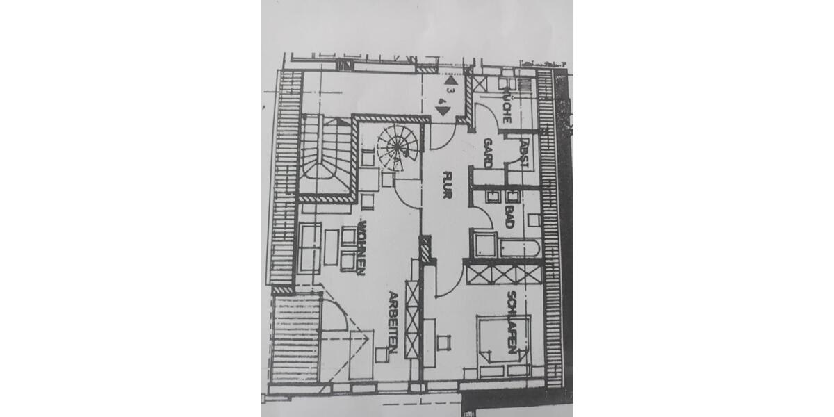 Etagenwohnung Steingaden - 2 Zimmer, 80 m&sup2;, 810&euro; | Angebot:26398687