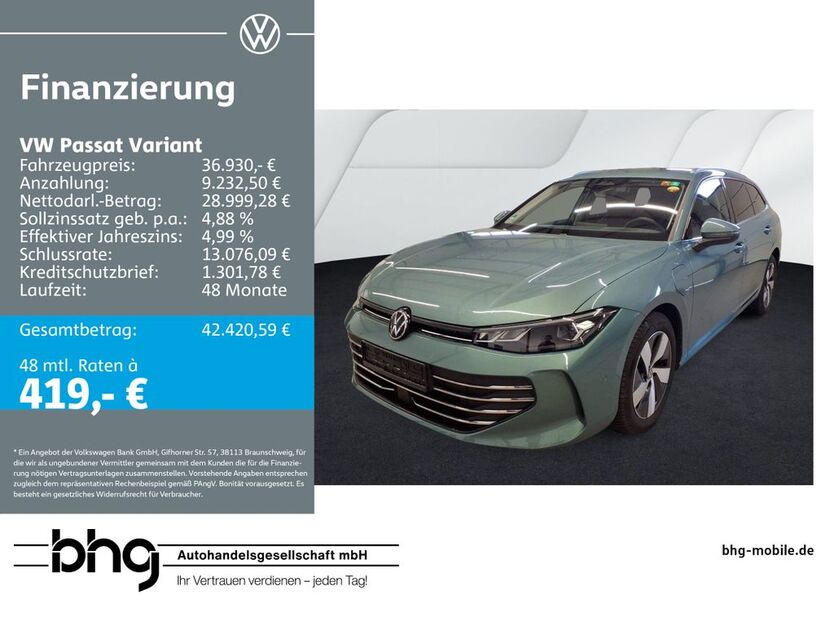 VW Passat Variant 25.578 km 36.930 € Kehl 77694