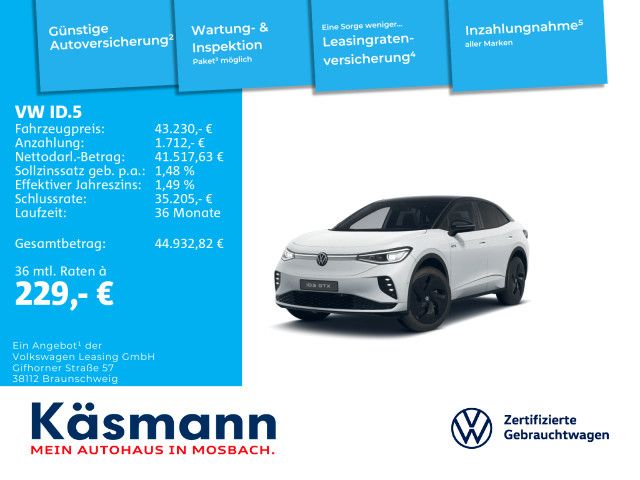 VW ID.5 8.813 km 43.230 &euro; Mosbach 74821