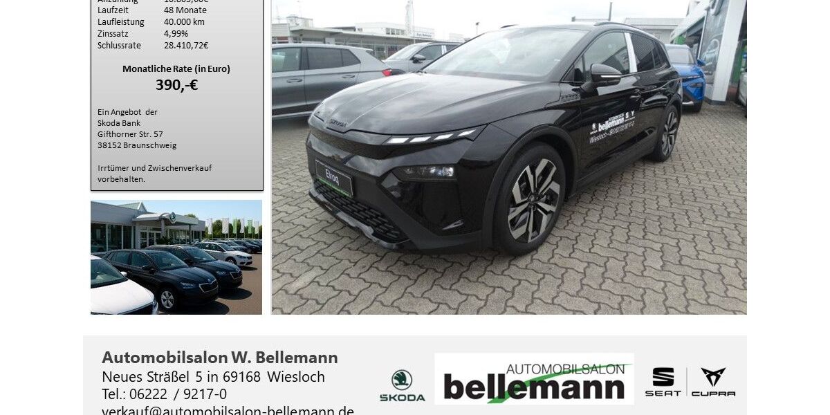 Skoda Elroq 3.250 km 49.990 € Wiesloch 69168