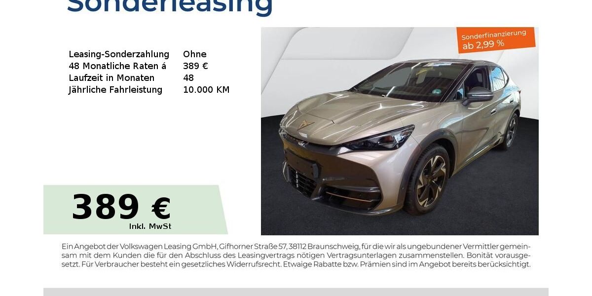 Cupra Tavascan 7.950 km 41.980 &euro; Fürth 90763