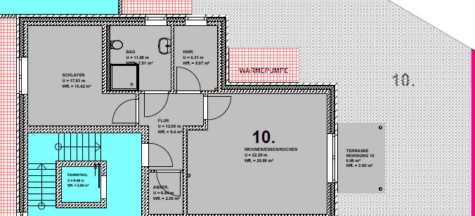 Etagenwohnung Schortens Heidmühle - 2 Zimmer, 69 m&sup2;, 249.000&euro; | Angebot:25730048