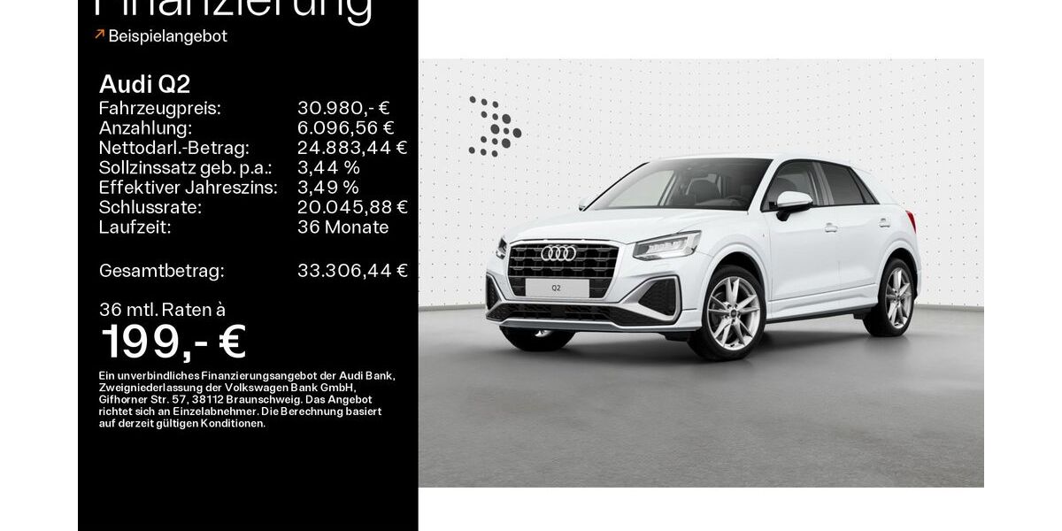 Audi Q2 21.603 km 30.980 &euro; Bad Kissingen 97688