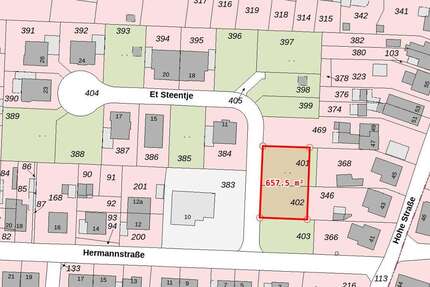 Grundstück Kleve - 172.000&euro; | Angebot:25264442