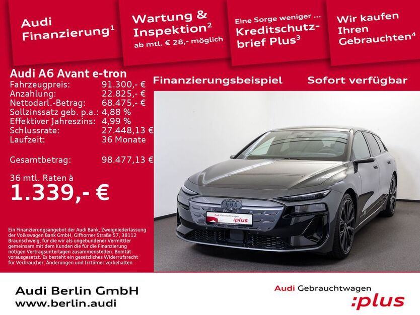 Audi A6 e-tron 6.001 km 90.300 € Berlin 12489