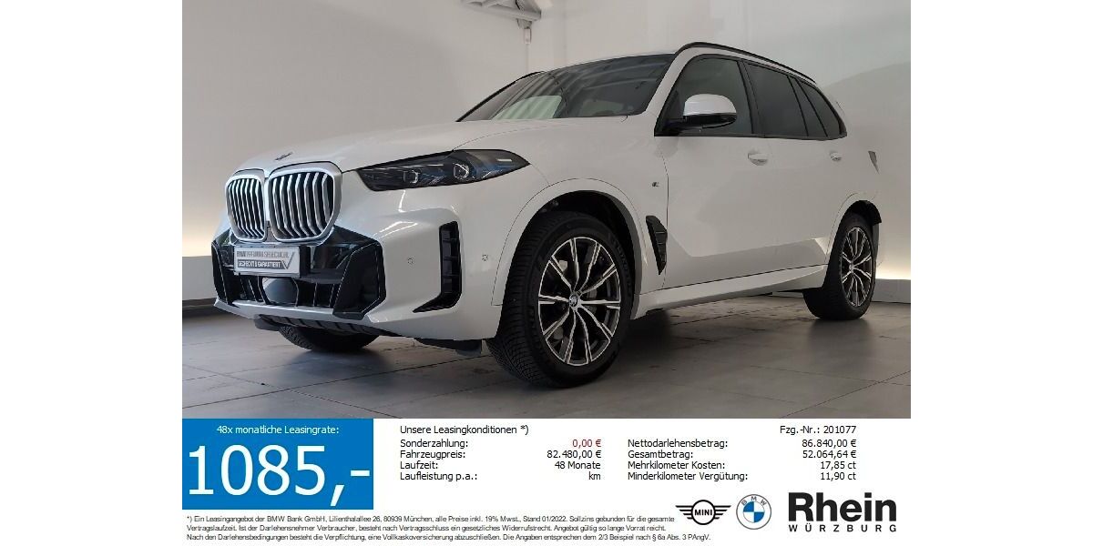 BMW X5 28.528 km 75.519 &euro; Würzburg 97076
