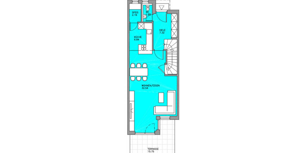 Reihenmittelhaus Mühldorf am Inn Mühldorf - 5 Zimmer, 140 m&sup2;, 745.000&euro; | Angebot:25672594
