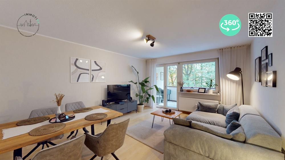 Etagenwohnung Karlsruhe Hagsfeld - 3 Zimmer, 77 m&sup2;, 263.000&euro; | Angebot:25079553