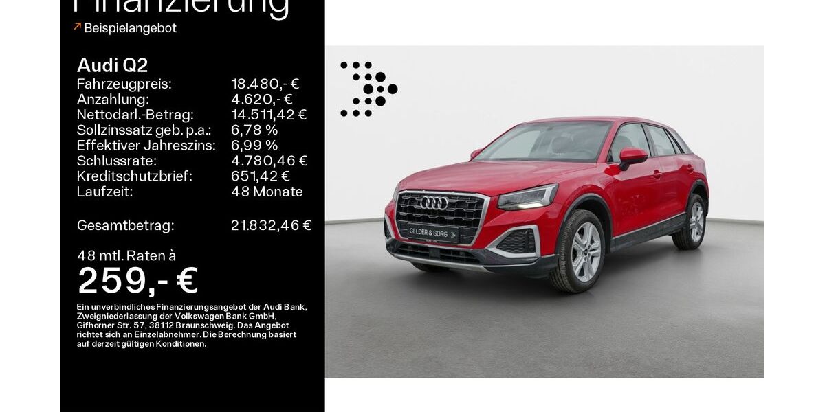 Audi Q2 64.000 km 18.480 &euro; Lichtenfels 96215