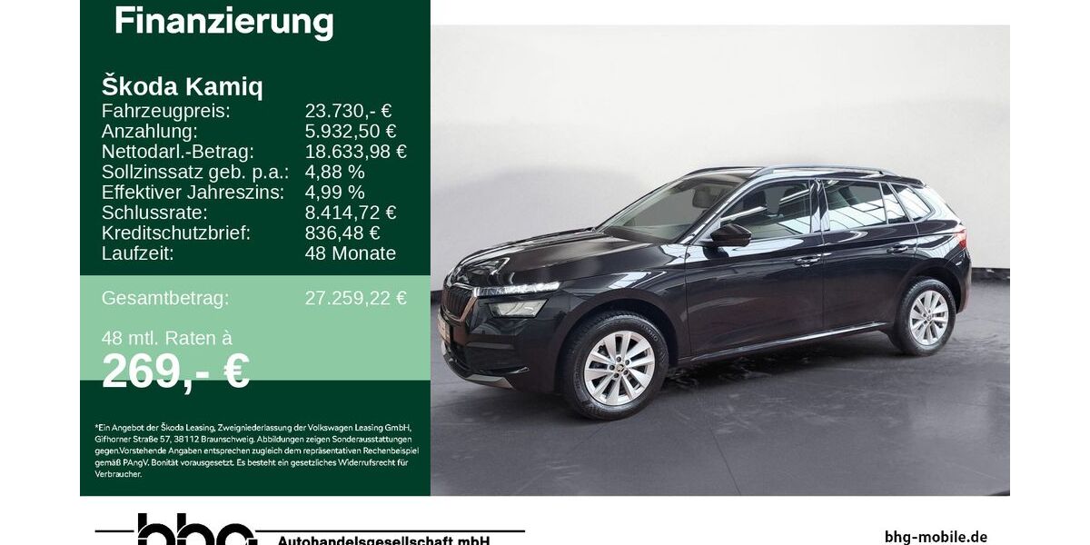 Skoda Kamiq 54.577 km 23.730 &euro; Ettlingen 76275