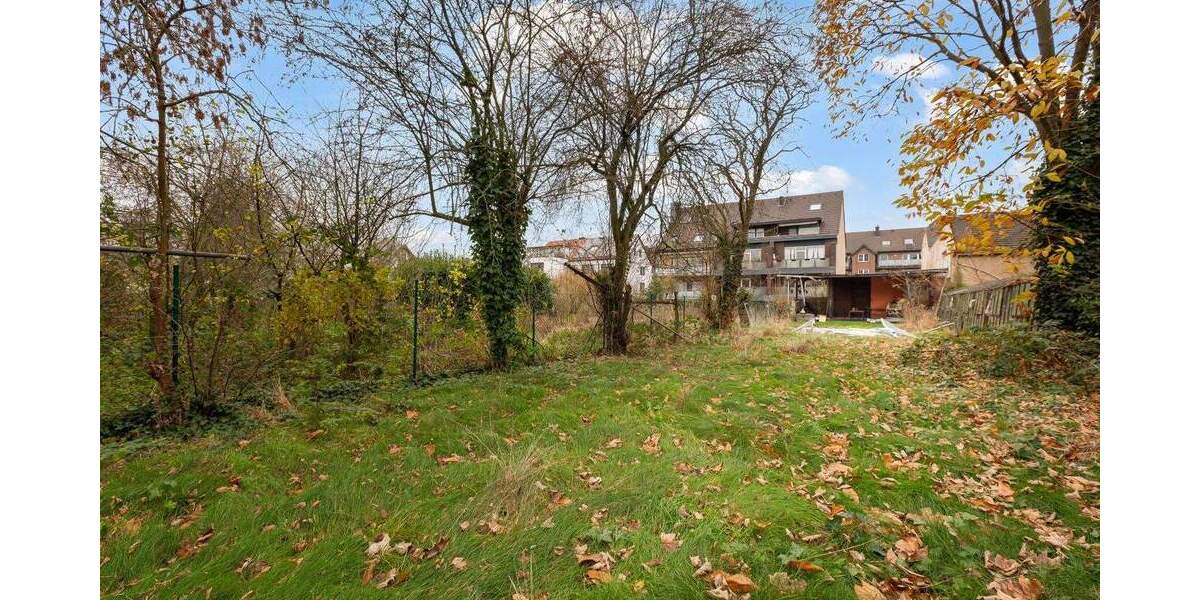 Baugrundstück mit hohem Entwicklungspotenzial in Bestlage in Düsseldorf-Hamm zimmer