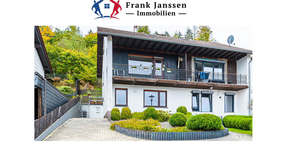 Doppelhaushälfte in Neroth - mit 3 Schlafzimmern, Garten und Terrasse in ruhiger Wohngegend 4 zimmer