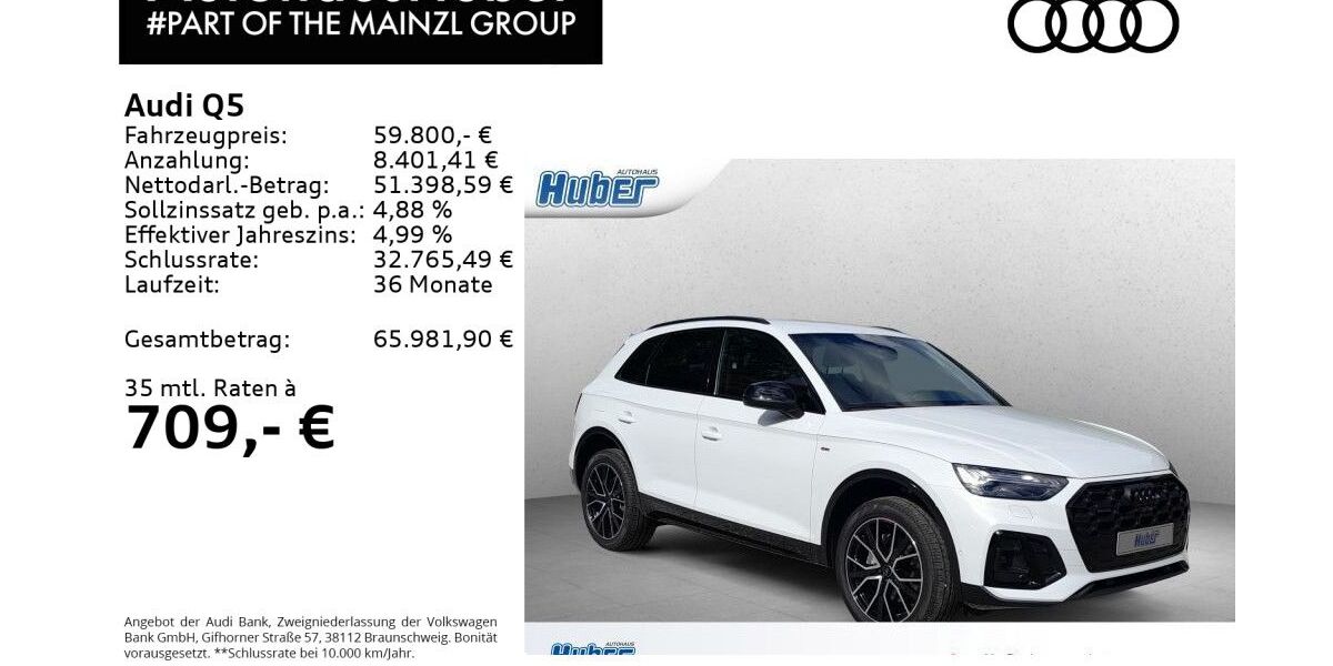 Audi Q5 9.900 km 59.800 &euro; Bad Reichenhall 83435