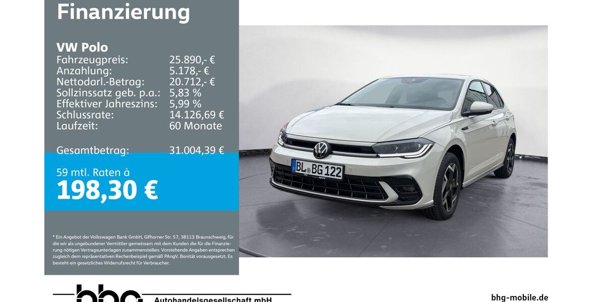 VW Polo 1.448 km 25.890 &euro; Albstadt 72458
