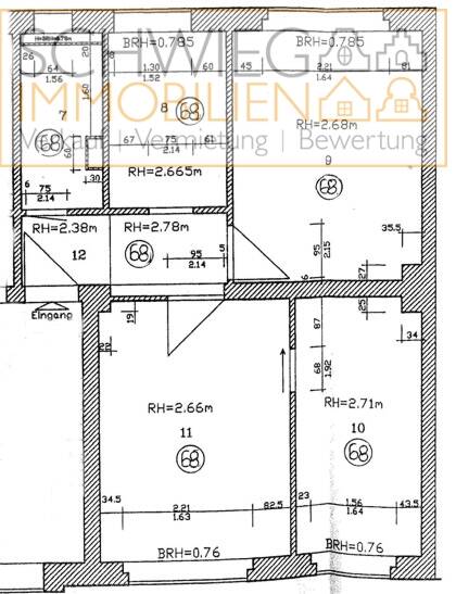 Etagenwohnung Cottbus Spremberger Vorstadt - 1 Zimmer, 306 m&sup2;, 613.000&euro; | Angebot:25984938