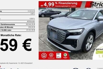 Audi Q4 e-tron 40.149 km 31.939 € Detmold 32760