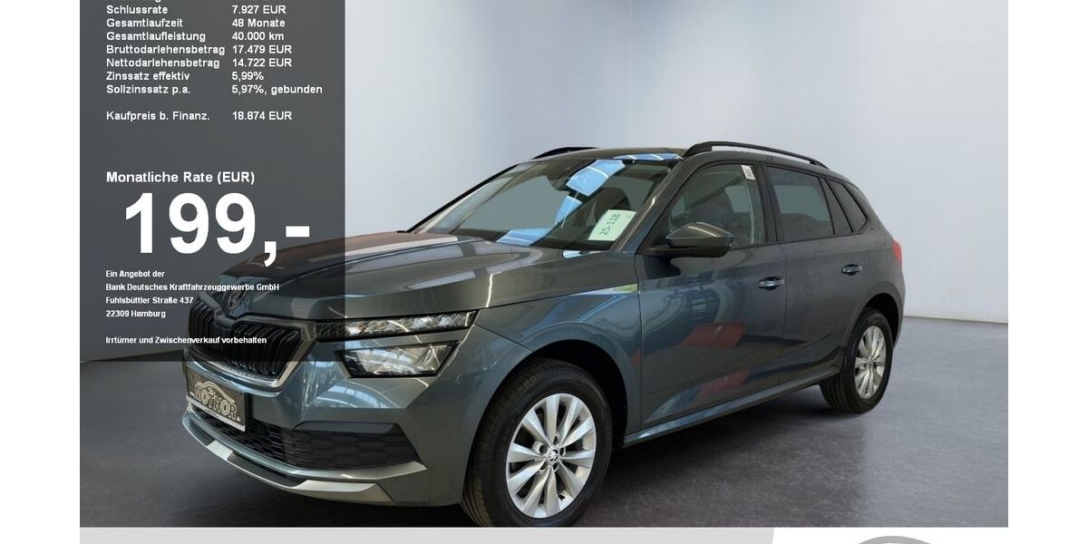 Skoda Kamiq 102.880 km 16.449 &euro; Brandenburg 14770