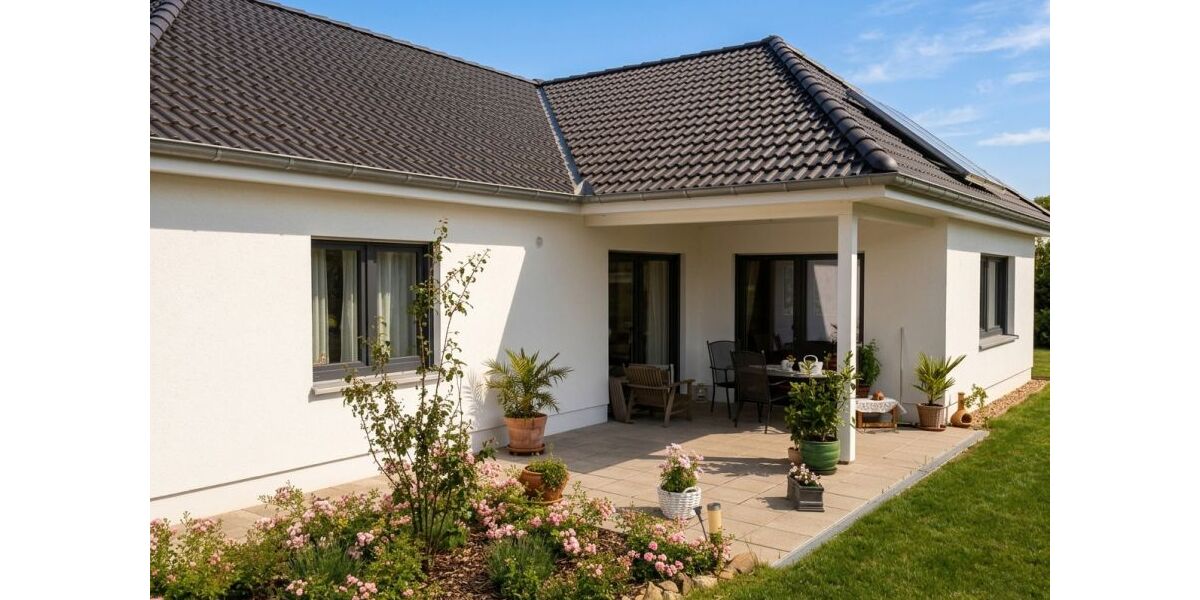 Provisionsfrei* Freistehendes Einfamilienhaus mit Doppelgarage (Bungalow Bj. 2012) in Bad Bevensen - Bungalow Bad Bevensen Medingen | Angebot:26233159