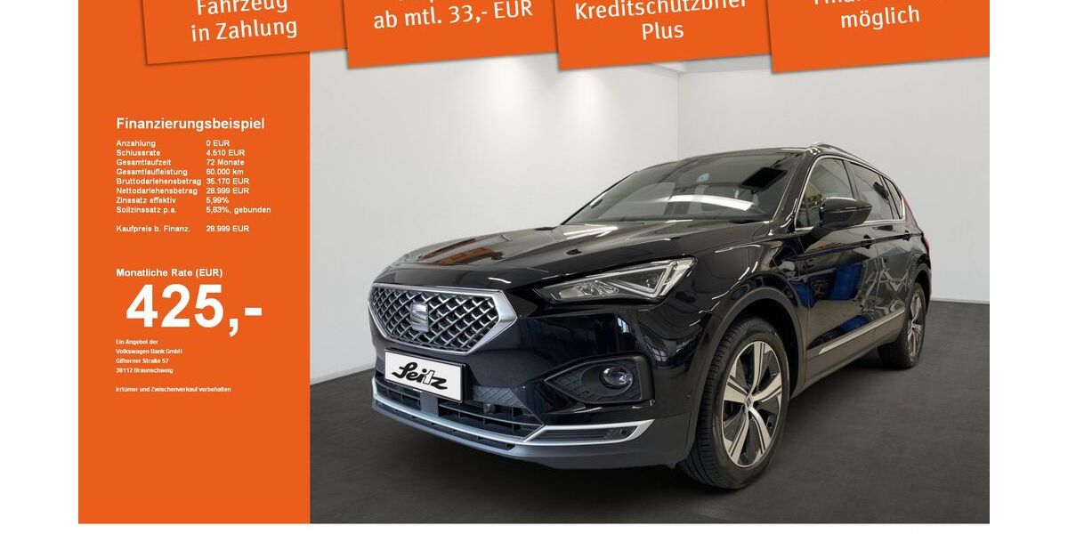 Seat Tarraco 51.375 km 28.548 &euro; Kempten 87437