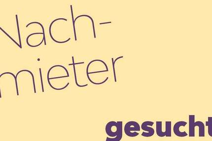 Die Einbauküche ist schon da. Nachmieter für 3-Zimmer-Wohnung mit Wanne und Balkon gesucht. 3 zimmer