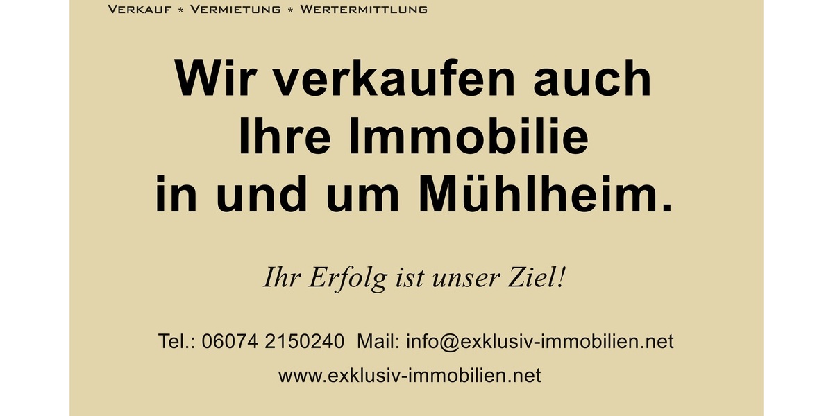 Attraktives Zweifamilienhaus mit Potenzial in bester Lage von Mühlheim! 8 zimmer