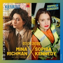 Mina Richman & Sophia Kennedy DE/IRL/USA 07.07.2026 Kulturzelt Kassel