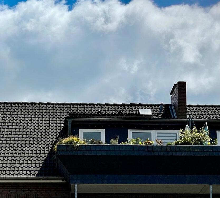 3 Zimmer Dachgeschoss großer Balkon