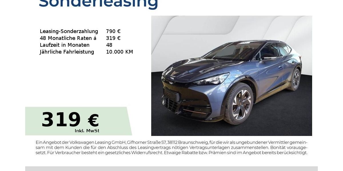 Cupra Tavascan 20.250 km 40.990 &euro; Lauf an der Pegnitz 91207