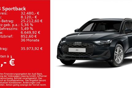 Audi A3 23.500 km 32.480 &euro; Würzburg 97076