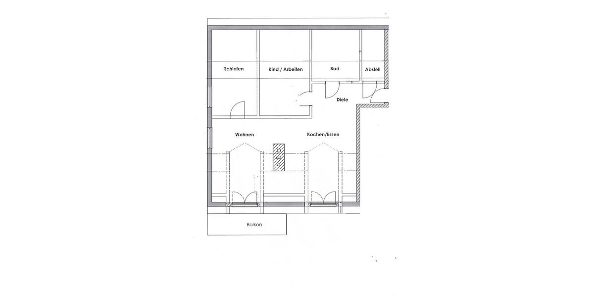 Etagenwohnung Neuburg an der Donau - 3 Zimmer, 85 m&sup2;, 935&euro; | Angebot:26561817