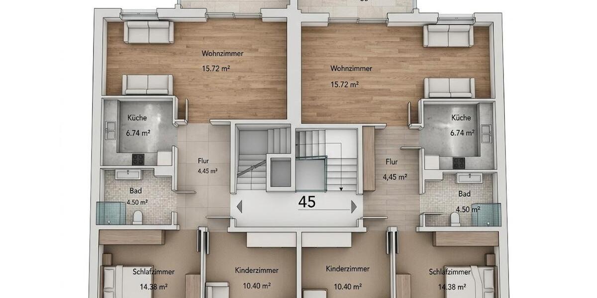 Etagenwohnung Aue-Bad Schlema Bad Schlema - 6 Zimmer, 116 m&sup2;, 605&euro; | Angebot:26561433