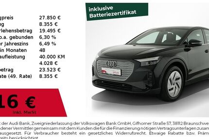 Audi Q4 e-tron 15.700 km 25.940 &euro; Nürnberg 90411