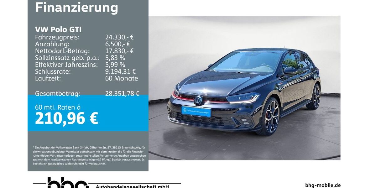 VW Polo 32.600 km 24.330 &euro; Bühl 77815