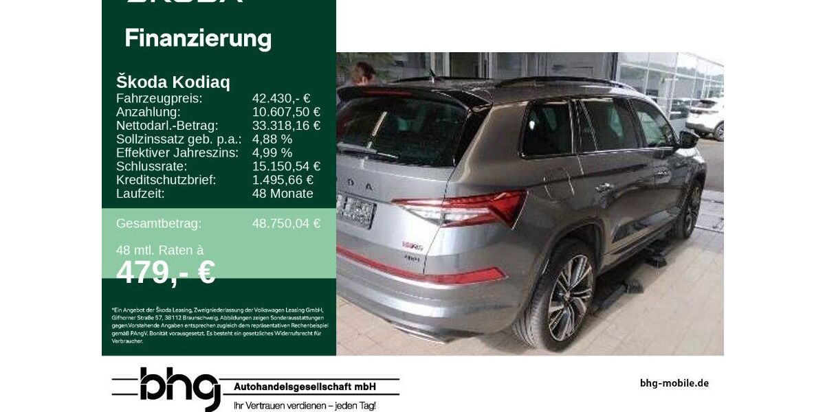 Skoda Kodiaq 71.410 km 42.430 &euro; Balingen 72336