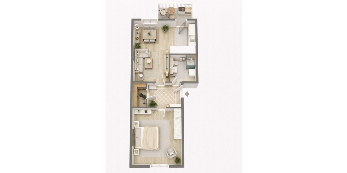 Erstklassiges Wohnen mit Raumhöhe, Stil und zeitloser Eleganz im Herzen des Erphoviertels! - Etagenwohnung Münster Mitte-Nordost | Angebot:26346383