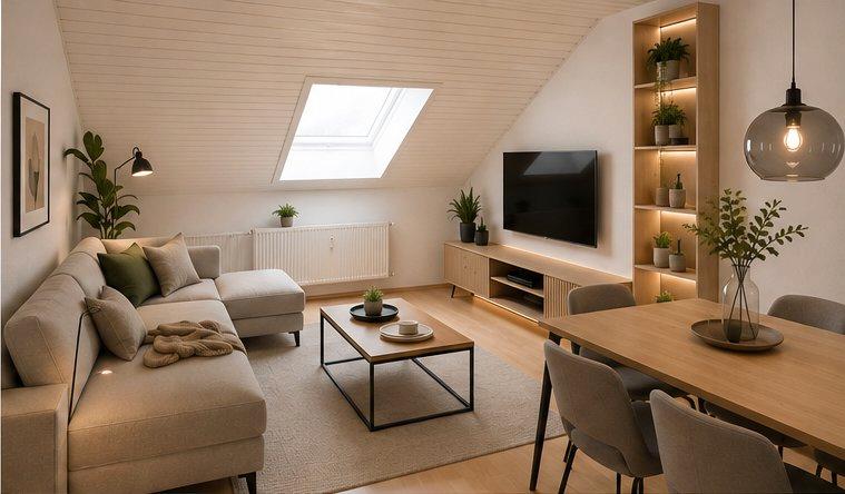 Dachgeschoßwohnung Deggendorf - 3 Zimmer, 68 m&sup2;, 189.000&euro; | Angebot:27267736