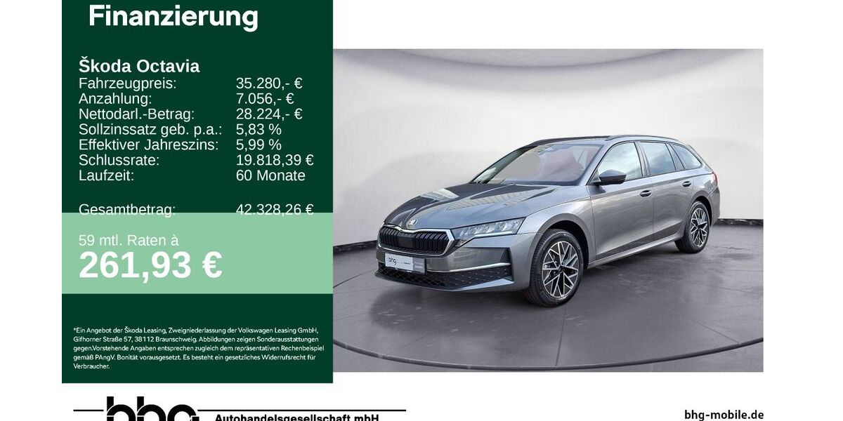 Skoda Octavia 1.780 km 35.280 &euro; Balingen 72336