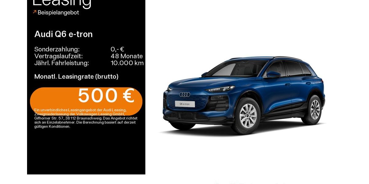 Audi Q6 e-tron 10.400 km 51.449 &euro; Büdingen-Düdelsheim 63654