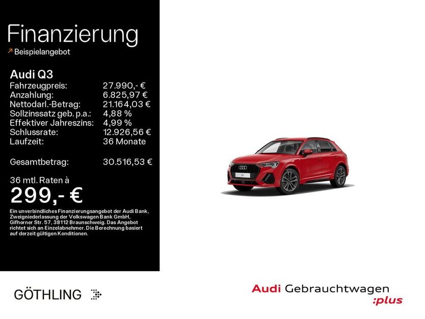 Audi Q3 74.356 km 27.990 € Eisenach 99817