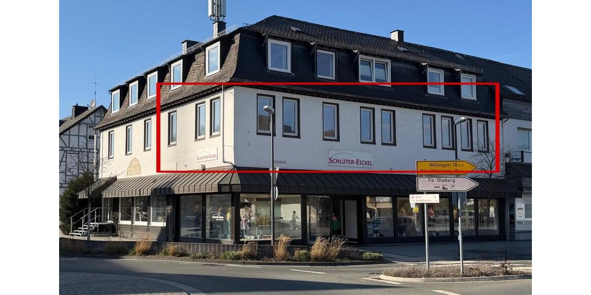 Etagenwohnung Olsberg - 8 Zimmer, 152 m&sup2;, 1.050&euro; | Angebot:25479708