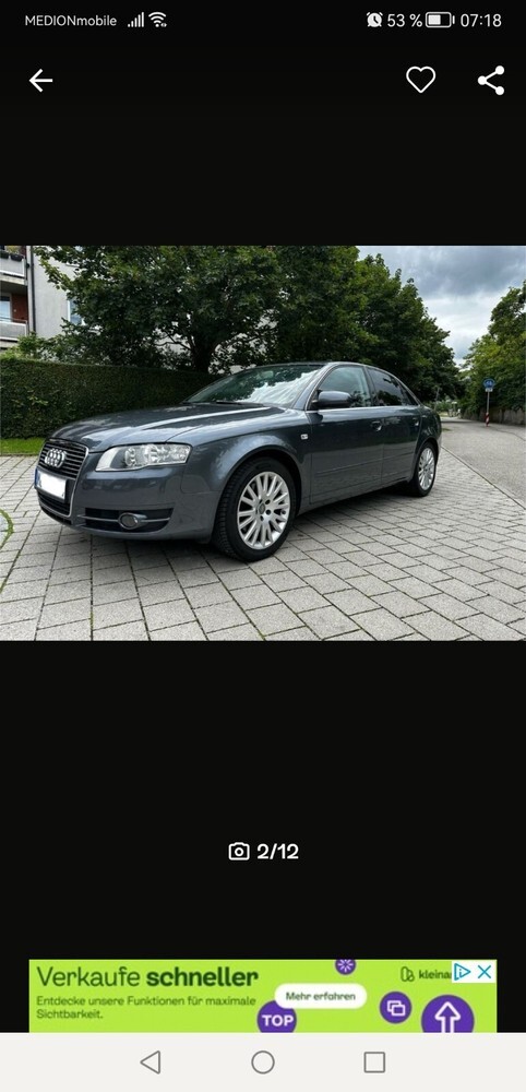 Audi A4 187.000 km 9.000 € Starnberg 82319