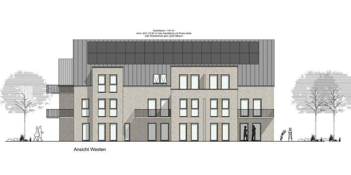 Etagenwohnung Moormerland Veenhusen - 2 Zimmer, 69 m&sup2;, 245.500&euro; | Angebot:25799946