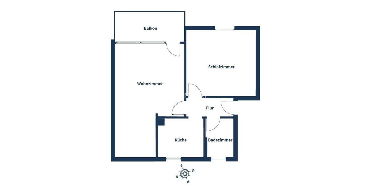 Etagenwohnung Mölln - 2 Zimmer, 59 m&sup2;, 137.500&euro; | Angebot:25166300