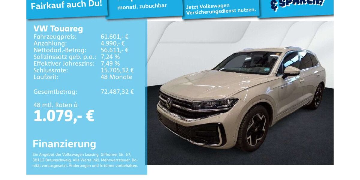 VW Touareg 27.093 km 61.101 &euro; Mannheim 68309