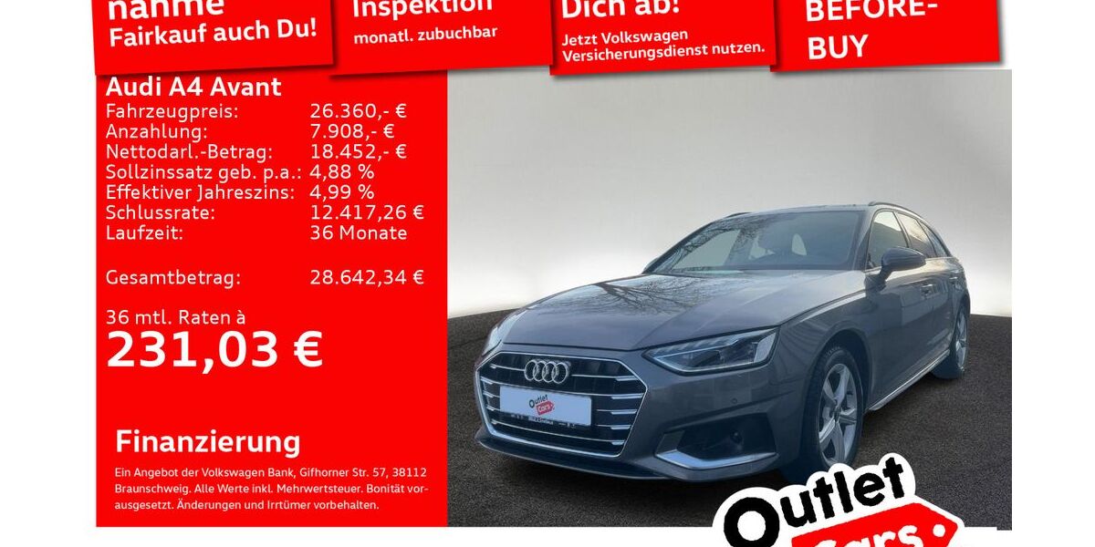Audi A4 67.650 km 26.360 &euro; Senden 89250