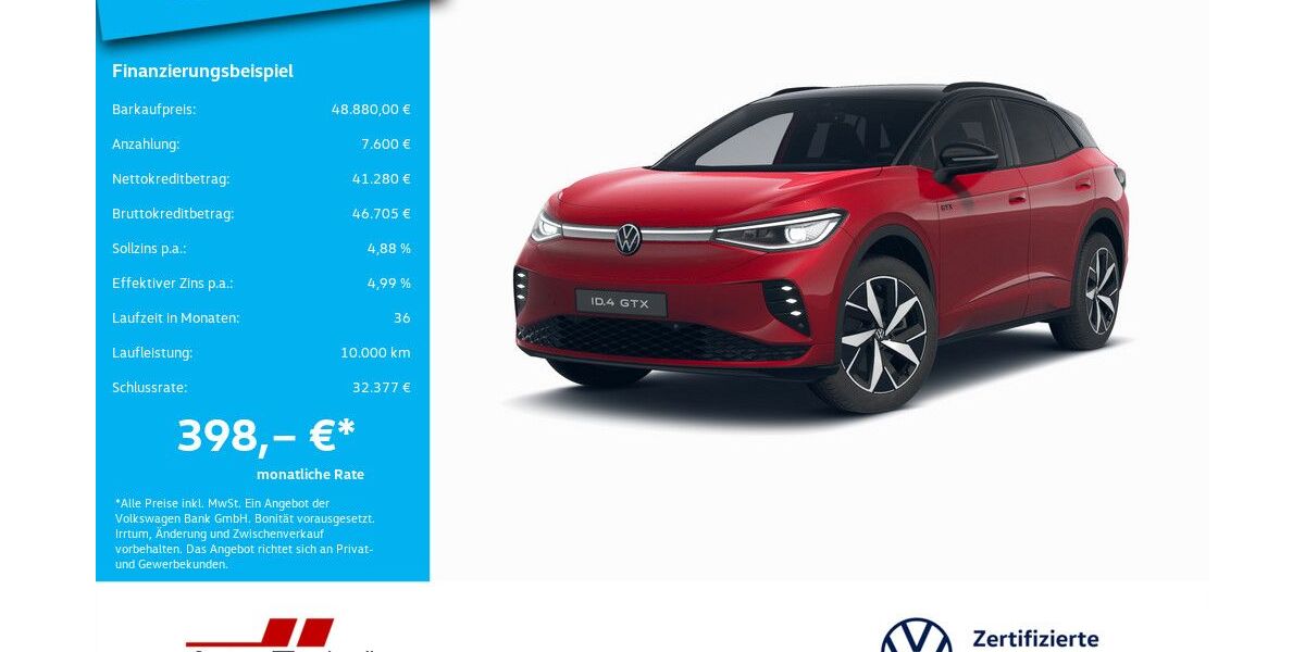 VW ID.4 8.240 km 48.880 &euro; Rathenow 14712