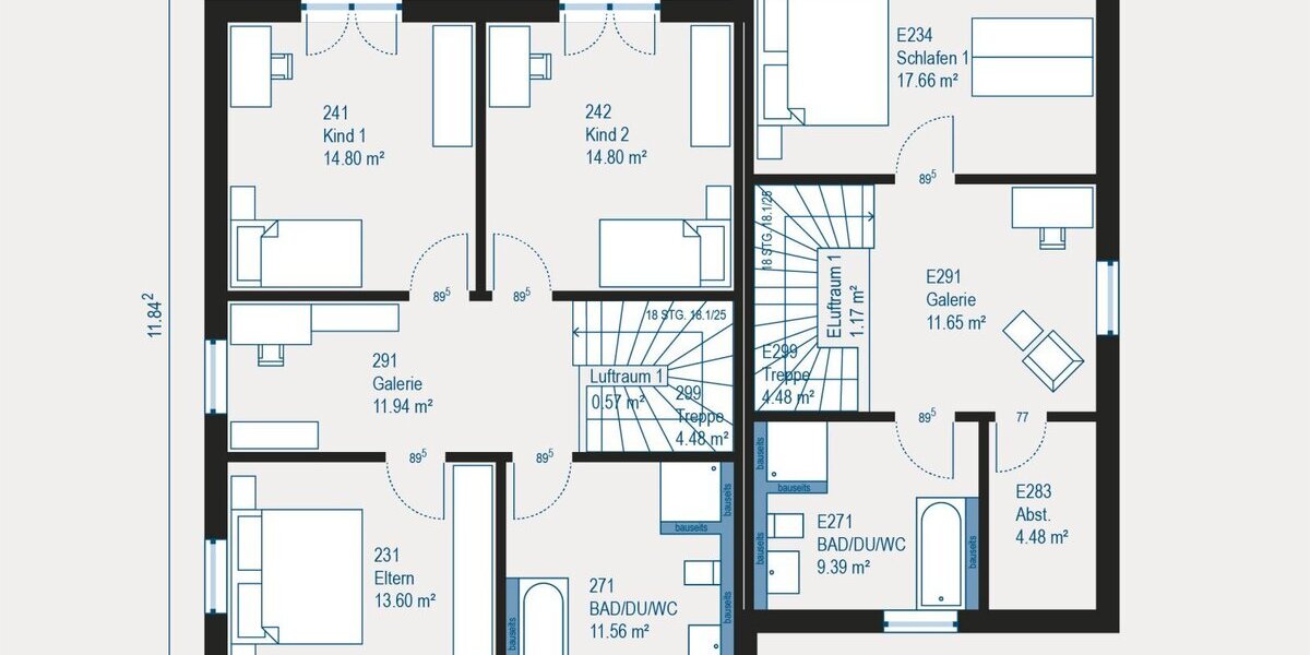 Modernes Mehrgenerationenhaus im Bauhausstil mit vielseitiger Einliegerwohnung - Mehrfamilienhaus, Wohnhaus Schweinfurt Bellevue | Angebot:27340887