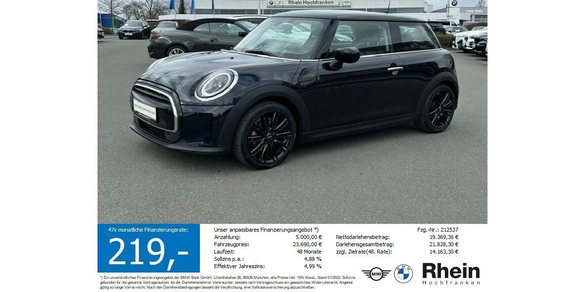 Mini Cooper 16.720 km 23.160 &euro; Hof 95032