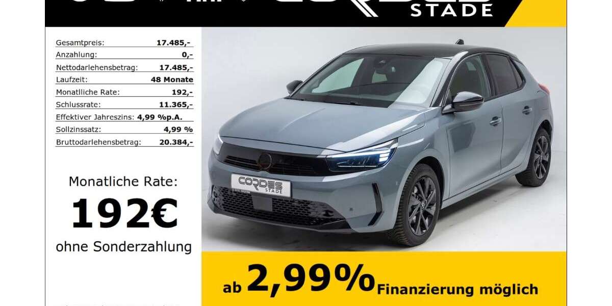 Opel Corsa 12.740 km 17.485 &euro; Stade 21680